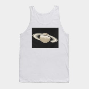 The Planet Saturn by Etienne Leopold Trouvelot Tank Top